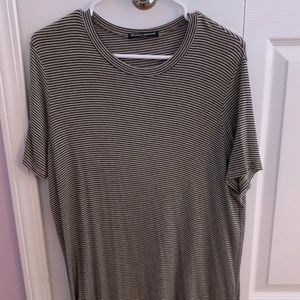 Striped t-shirt dress